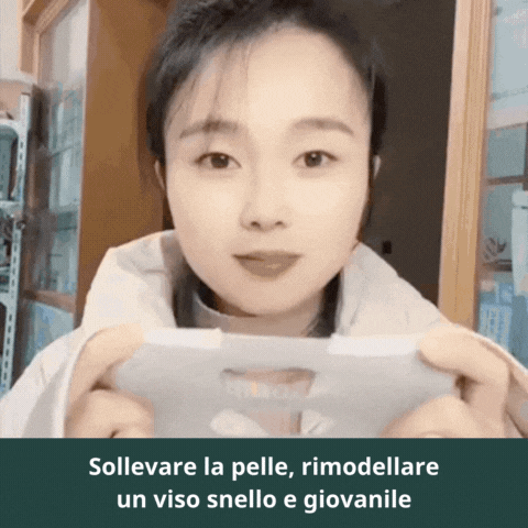 Máscara de sono de beleza para esculpir o rosto