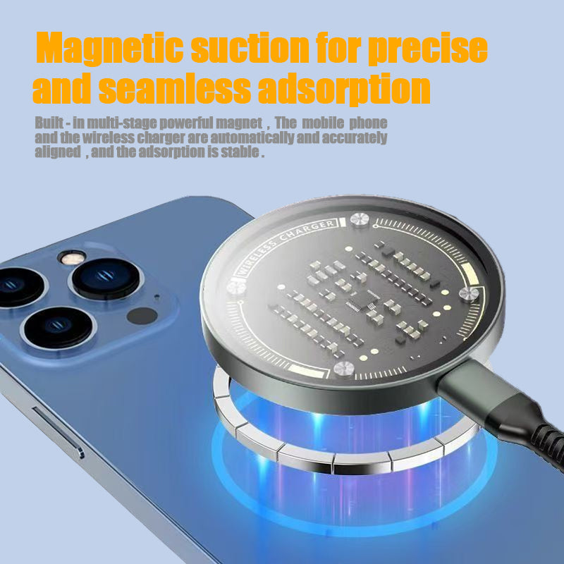 iPhone 17 Pro Wireless Charger 15W Magnetic Fast Charging