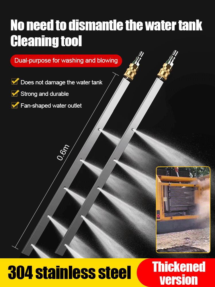 Ferramenta de Limpeza para Depósitos de Água de Veículos