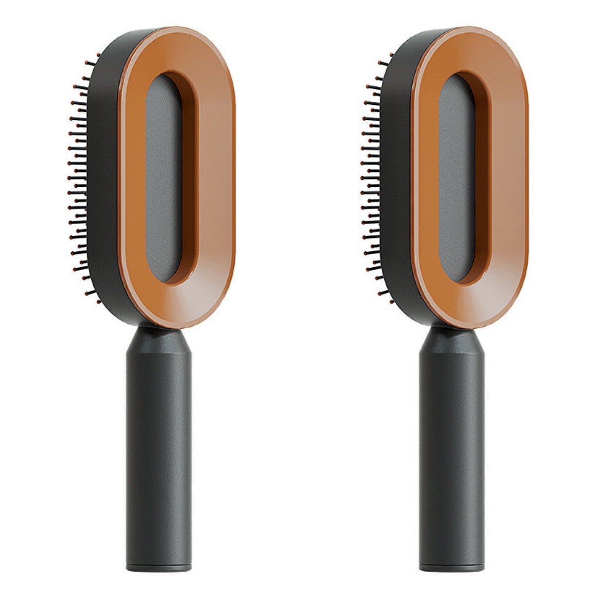 Self Cleaning Hair Brush - One-Key Cleaning Anti-Static Comb