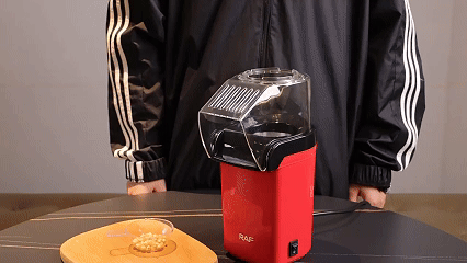 Máquina de Pipocas Elétrica – Sem Óleo, Segura e Rápida para Casa
