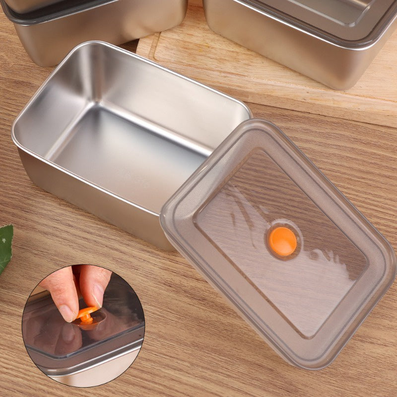 Bandeja Mini Premium de Aço Inoxidável em Estilo Japonês (13x10x5cm)