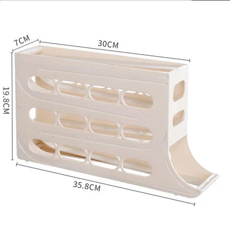 Caixas de Plástico para Ovos de 4 Níveis